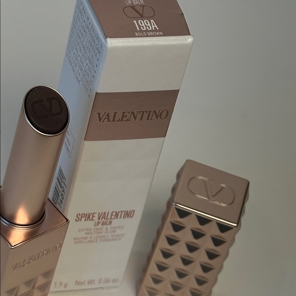 Valentino spike Valentino lip balm bold brown 199A NEW - Picture 1 of 3